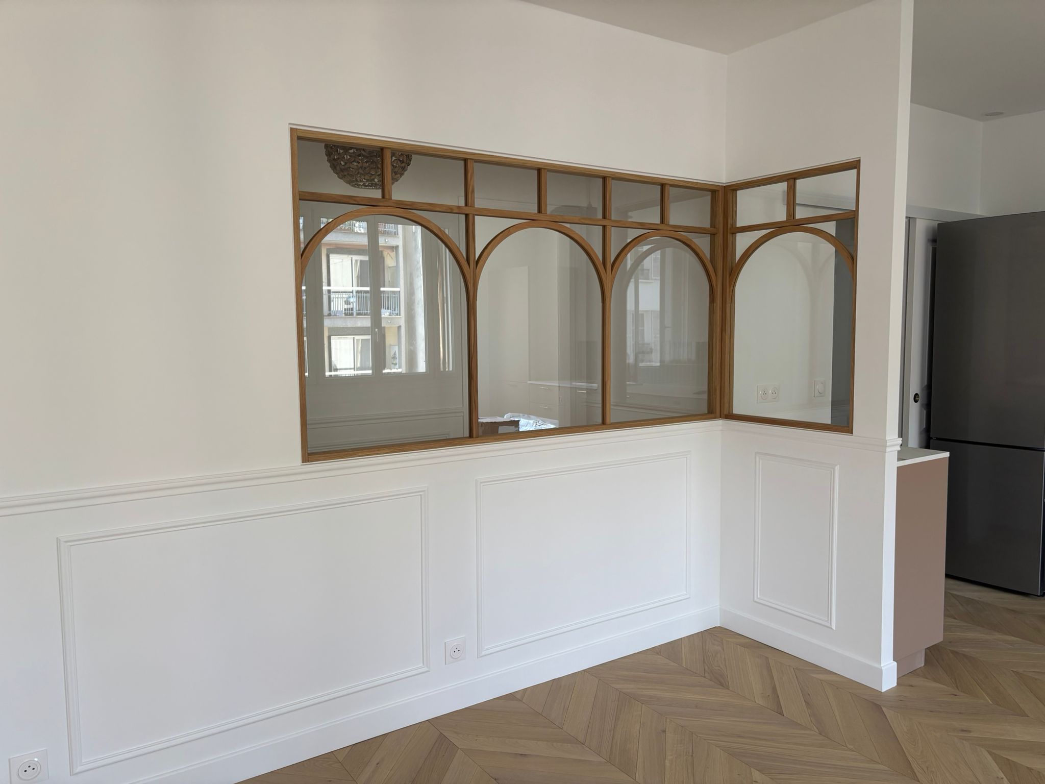 Chantier de rénovation électrique technique en cours à Paris & Île-de-France par LUPOQ Rénovation
