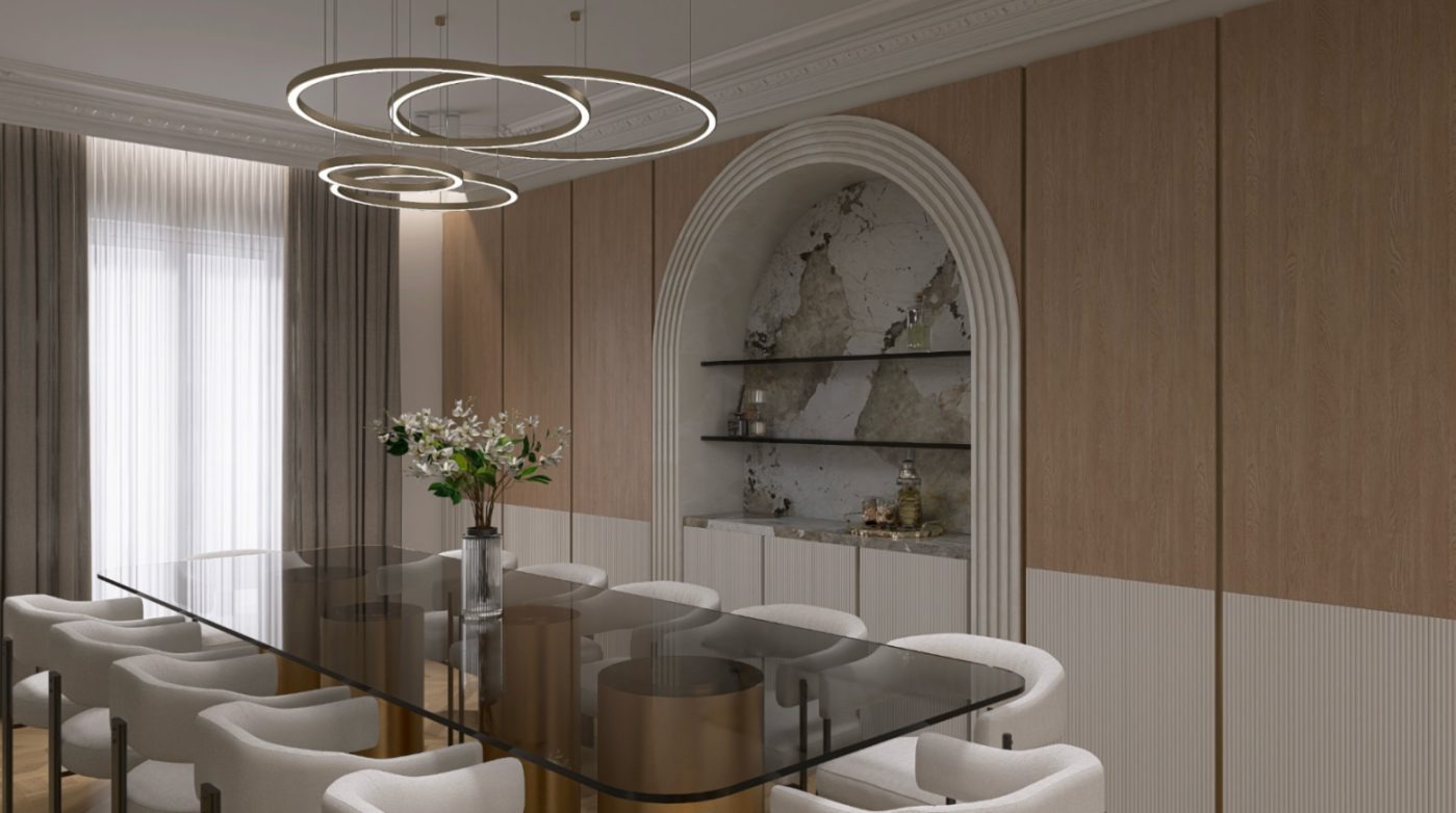 Rénovation complète de cuisine d'architecte contemporaine de standing à Neuilly-sur-Seine en Paris & Île-de-France par LUPOQ Rénovation